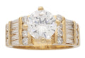 LR-087 | Ladies Ring CZ Large Circle Fancy