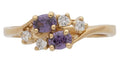 BSR-002 | Birthstone Ring Februrary/Amethyst