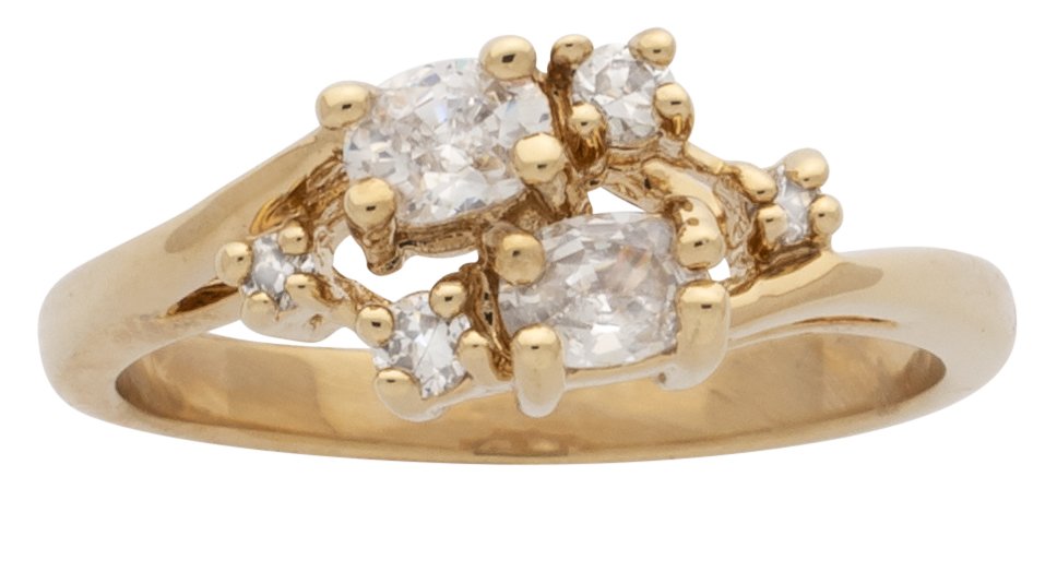 BSR-004 | Birthstone Ring April/Diamond