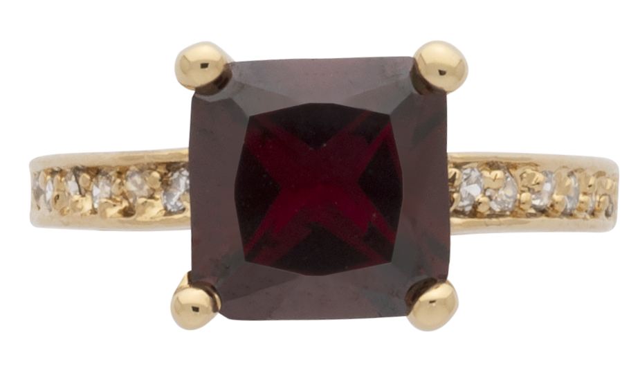 BSR-041 | January Birthstone Ring