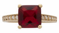 BSR-047 | July Birthstone Ring
