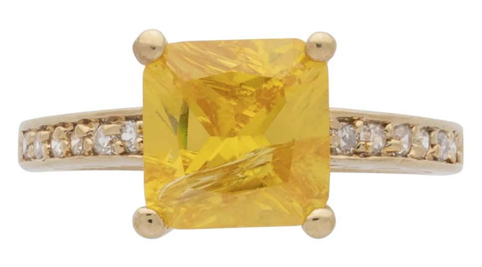 BSR-051 | November Birthstone Ring