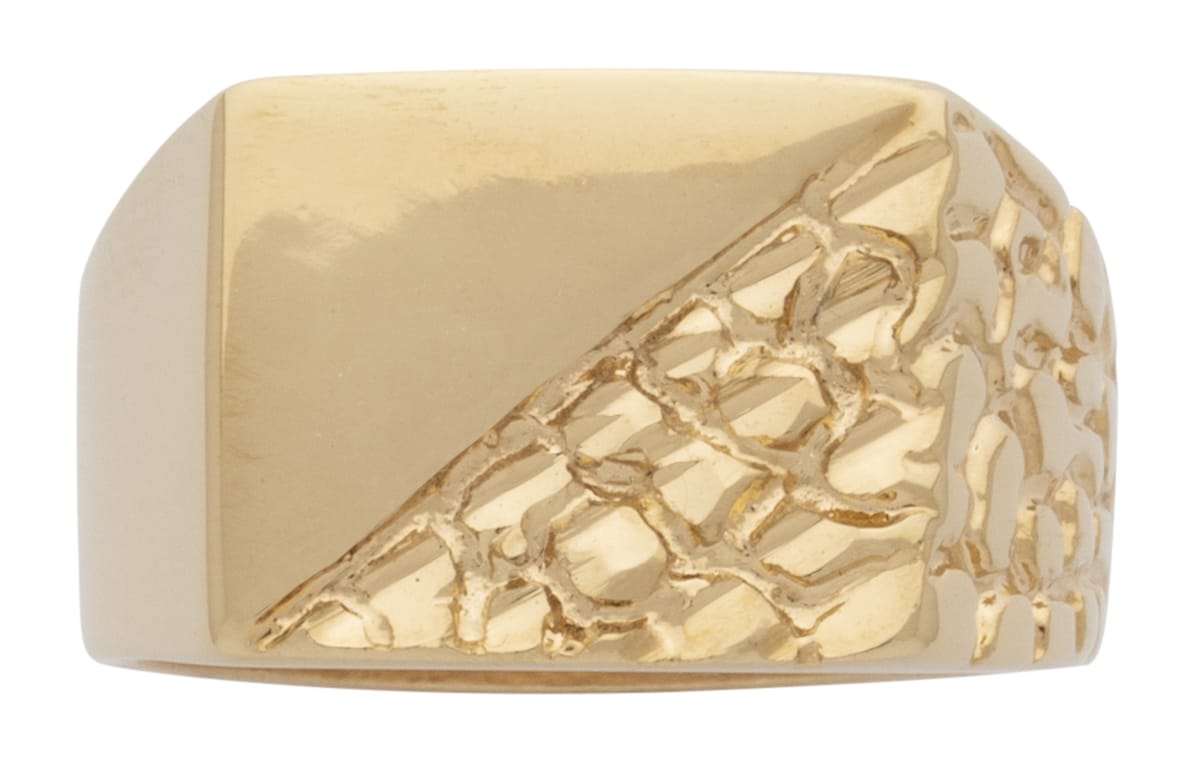 MN-009 | Mens Ring Nugget/Shiny