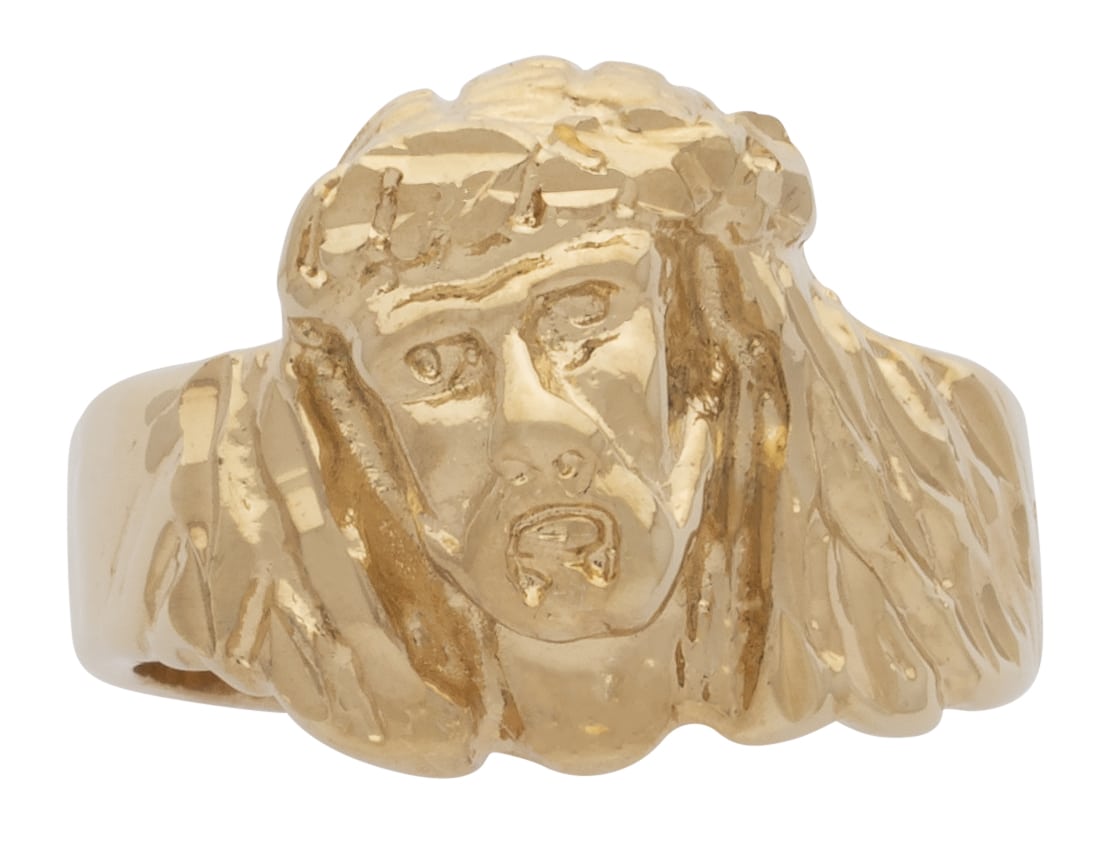 MN-017 | Mens Ring Jesus Head
