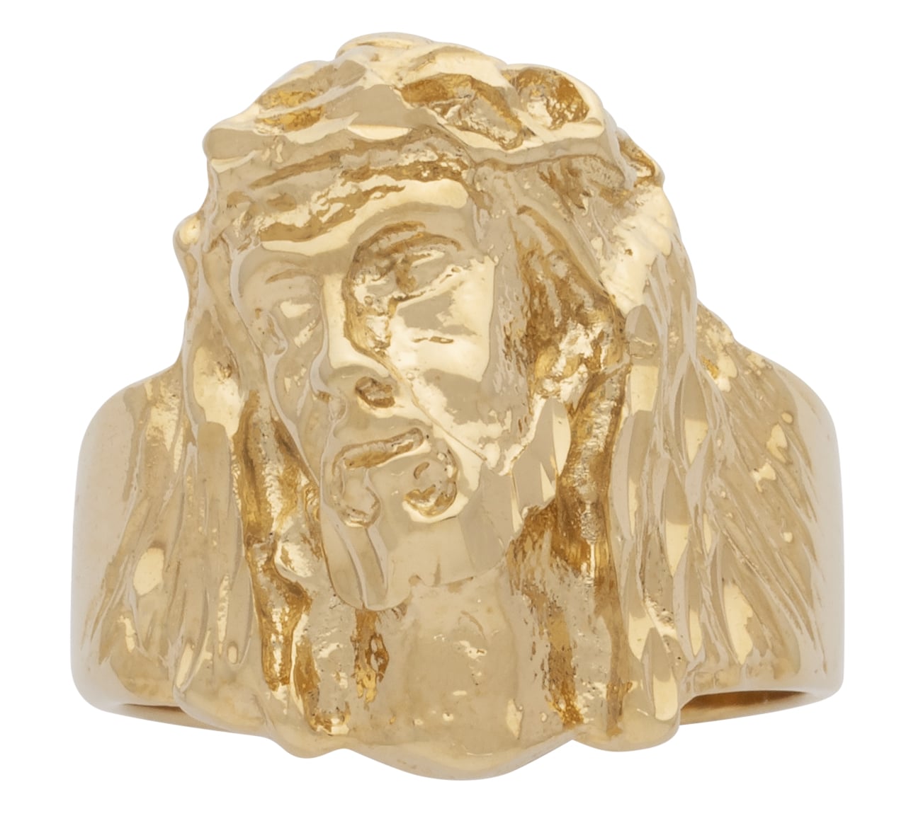 MN-018 | Mens Ring Jesus Head