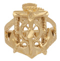 MN-019 | Mens Ring Anchor with Jesus